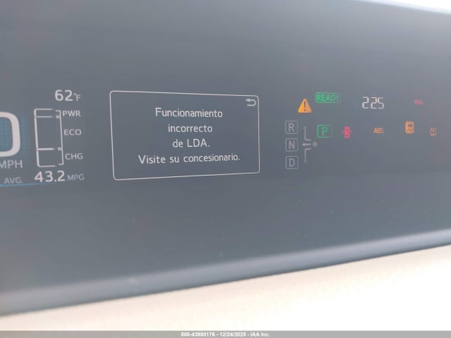 JTDKBRFU2H3044500 Toyota Prius One