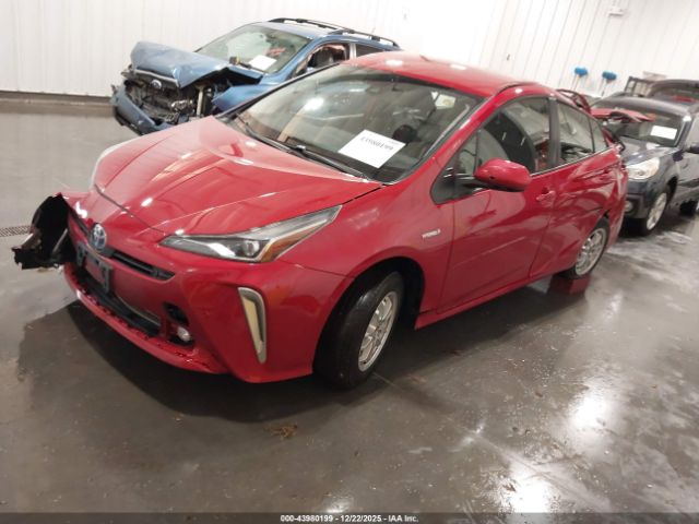 2021 TOYOTA PRIUS JTDL9MFU7M3026099 Photo 1