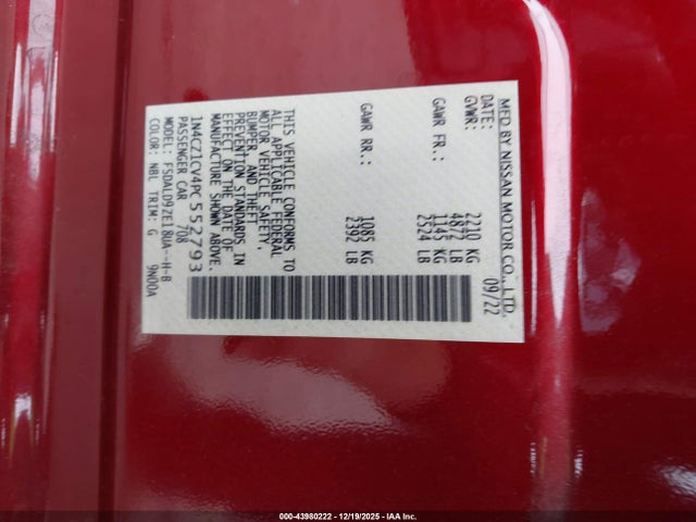 2023 NISSAN LEAF 1N4CZ1CV4PC552793 Photo 8