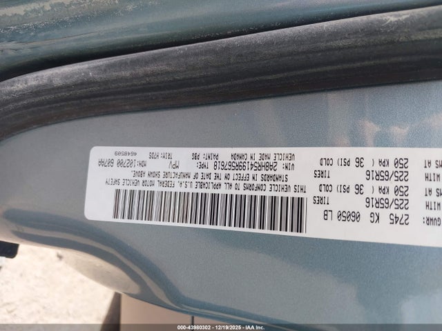 2009 CHRYSLER TOWN & COUNTRY 2A8HR54199R567618 Photo 8