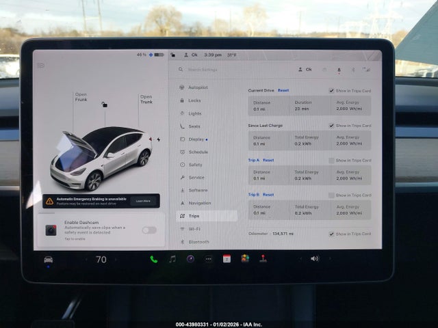2021 TESLA MODEL Y 5YJYGAEE2MF180095 Photo 6