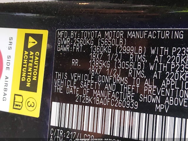 Lexus RX 350 2015 2T2BK1BA0FC260939 Image 9