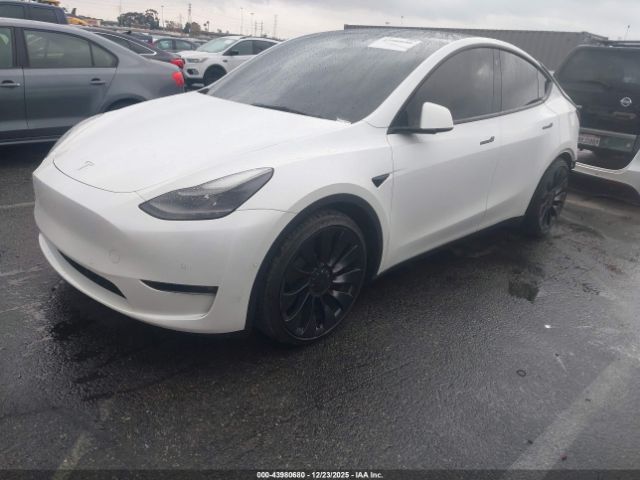 2022 TESLA MODEL Y 7SAYGDEF2NF561945 Photo 1