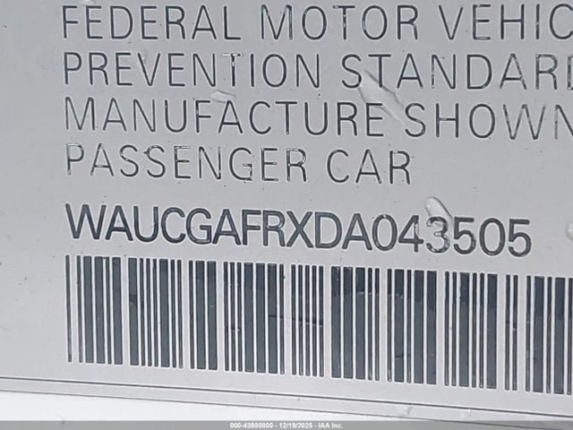 2013 AUDI S5 WAUCGAFRXDA043505 Photo 8