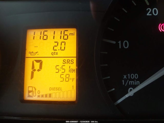 43980857 :رقم المزاد ، WDAPF4CC1B9471375 vin ، 2011 Mercedes-benz Sprinter 3500 مزاد بيع