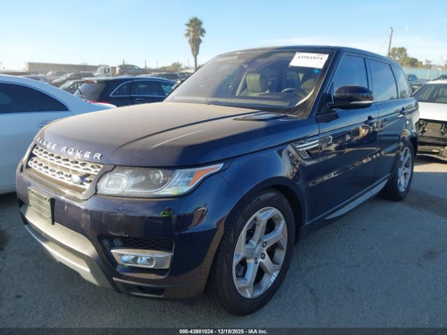 2016 LAND ROVER RANGE ROVER SPORT SALWR2PF7GA113625 Photo 1