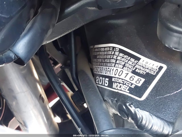 2015 HONDA GL1800 JH2SC68Y8FK100168 Photo 9