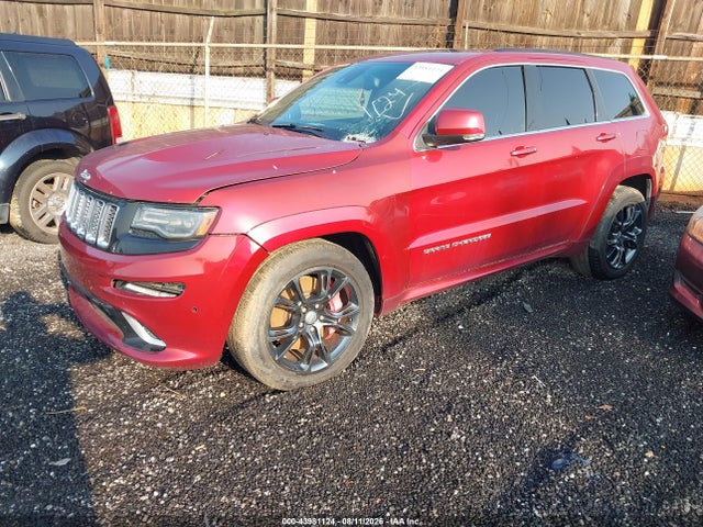 43981124 :رقم المزاد ، 1C4RJFDJXEC235909 vin ، 2014 Jeep Grand Cherokee Srt-8 مزاد بيع