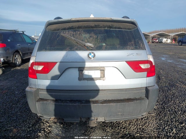 Продаж на аукціоні авто 2005 Bmw X3 3.0i, vin: WBXPA934X5WD22380, номер лоту: 43981267