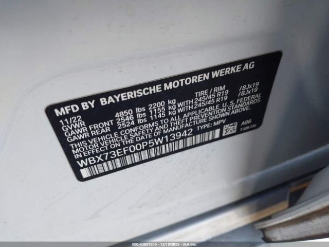 2023 BMW X1 WBX73EF00P5W13942 Photo 8