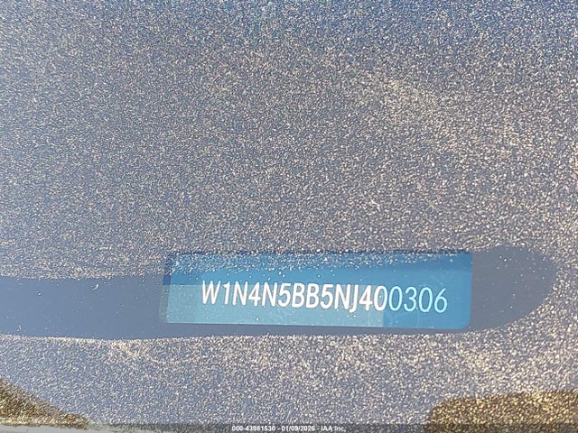 W1N4N5BB5NJ400306 Mercedes-Benz Amg Gla 35 4matic