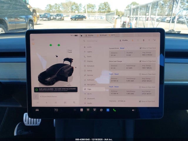 43981545 :رقم المزاد ، 5YJ3E1EC7NF175734 vin ، 2022 Tesla Model 3 Performance Dual Motor All-wheel Drive مزاد بيع