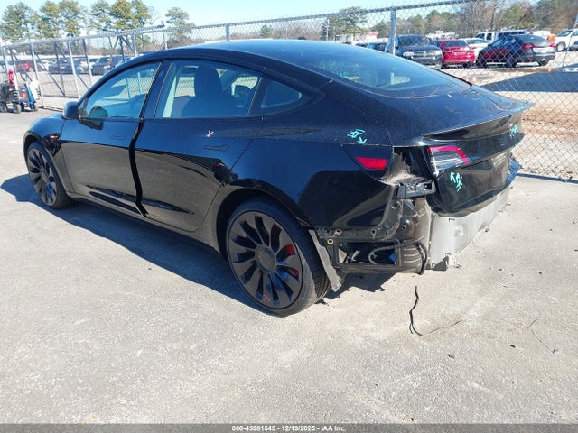 43981545 :رقم المزاد ، 5YJ3E1EC7NF175734 vin ، 2022 Tesla Model 3 Performance Dual Motor All-wheel Drive مزاد بيع