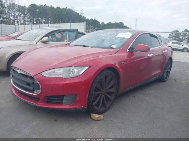 2013 TESLA MODEL S 5YJSA1AC0DFP10494 Photo 1