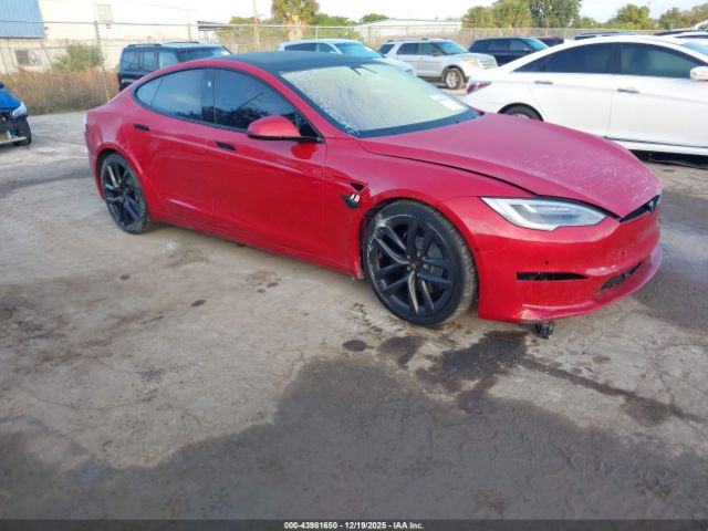 2021 TESLA MODEL S 5YJSA1E55MF438892