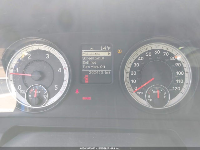 2014 Ram 2500 Tradesman მანქანა იყიდება აუქციონზე, vin: 3C6UR5CL8EG196144, აუქციონის ნომერი: 43982083