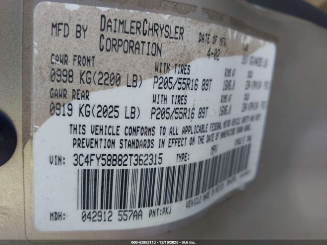 2003 CHRYSLER PT CRUISER 3C4FY78G43T540651 Photo 8