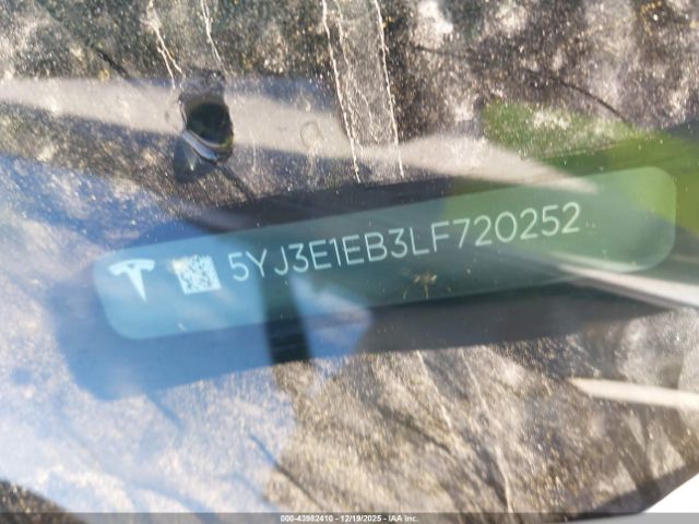 2020 TESLA MODEL 3 5YJ3E1EB3LF720252 Photo 8