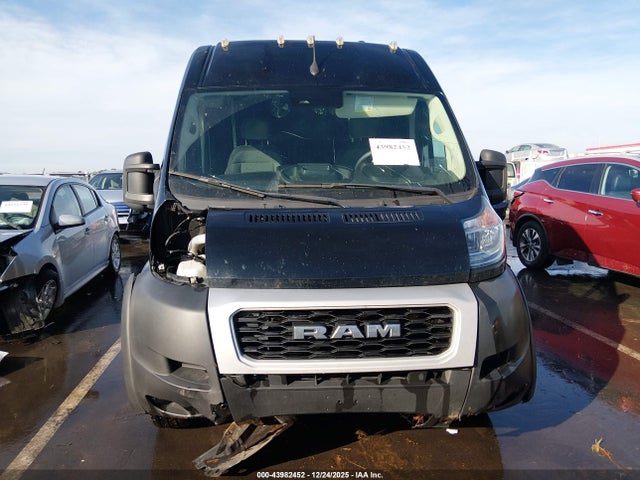 2022 Ram Promaster 2500 High Roof 159 Wb მანქანა იყიდება აუქციონზე, vin: 3C6LRVDG7NE111481, აუქციონის ნომერი: 43982452