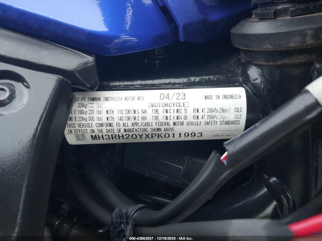 MH3RH20YXPK011993 Yamaha Mt-03