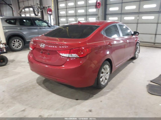 2012 HYUNDAI ELANTRA KMHDH4AE2CU274272 Photo 3