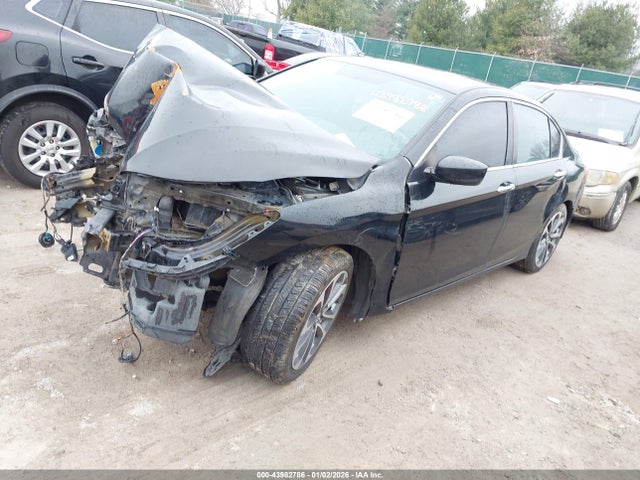 43982786 :رقم المزاد ، 1HGCR2F55EA291860 vin ، 2014 Honda Accord Sport مزاد بيع