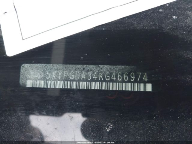 2019 KIA SORENTO 5XYPGDA34KG466974 Photo 8