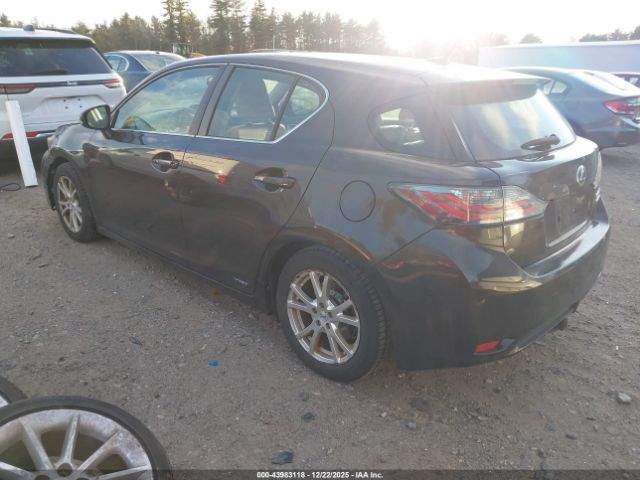 2012 LEXUS CT 200H JTHKD5BH4C2091391 Photo 2