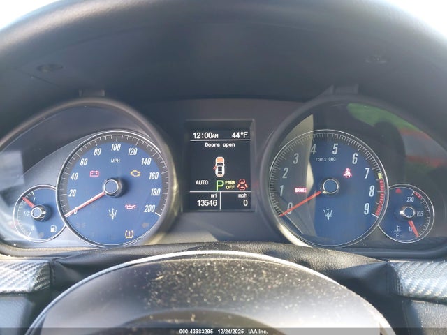 ZAM45VLA1J0271263 Maserati Granturismo Sport