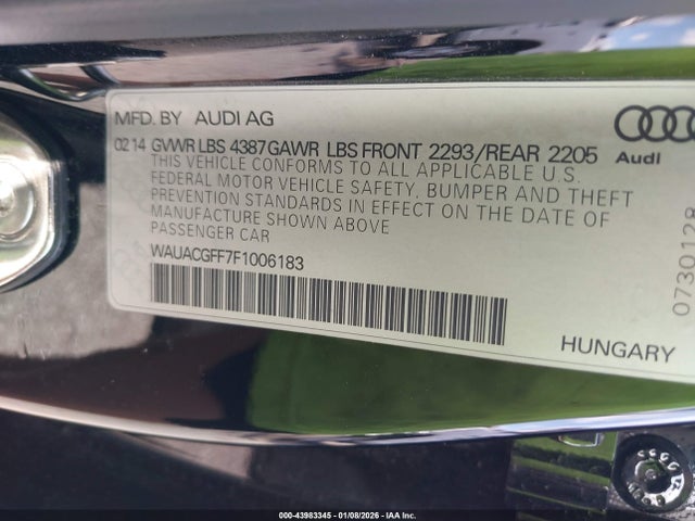 2015 AUDI A3 WAUACGFF7F1006183 Photo 8