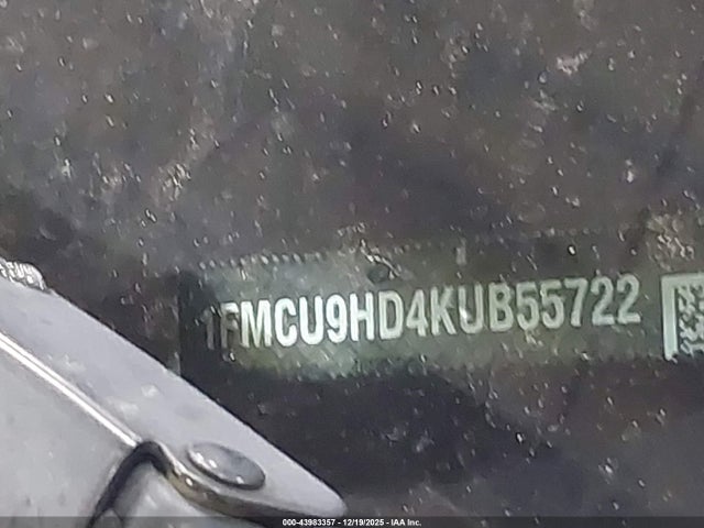 Ford ESCAPE SEL 2019 1FMCU9HD4KUB55722 Image 9