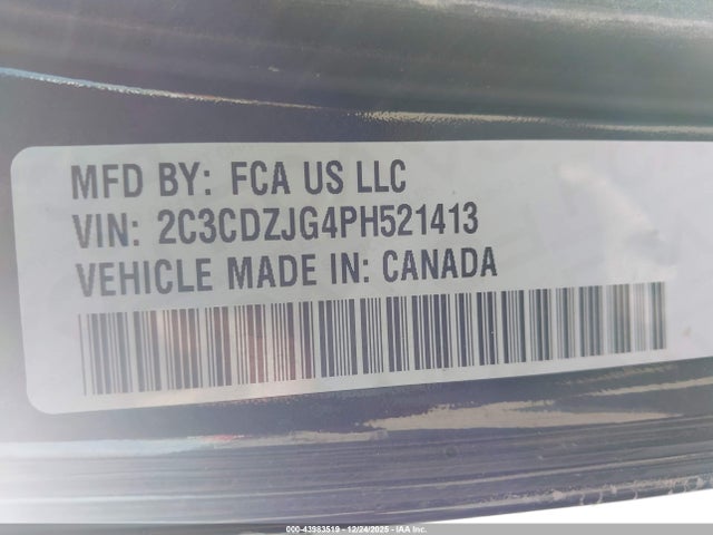 2023 DODGE CHALLENGER 2C3CDZJG4PH521413 Photo 8