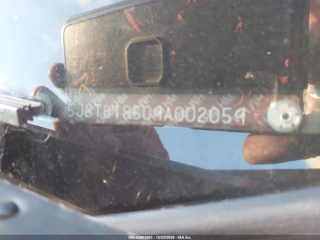 43983563 :رقم المزاد ، 5J8TB18509A002059 vin ، 2009 Acura Rdx مزاد بيع