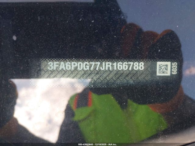 2018 FORD FUSION 3FA6P0G77JR166788 Photo 8