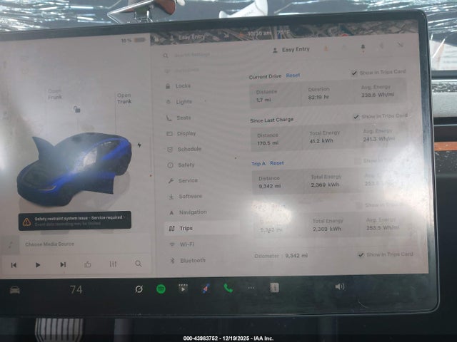2025 TESLA MODEL 3 5YJ3E1EAXSF995879 Photo 6