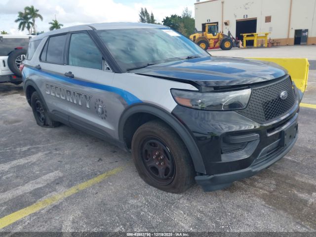 2021 FORD POLICE INTERCEPTOR UTILITY 1FM5K8AB5MGB21422