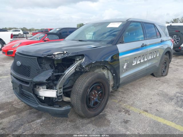 2021 FORD POLICE INTERCEPTOR UTILITY 1FM5K8AB5MGB21422 Photo 1
