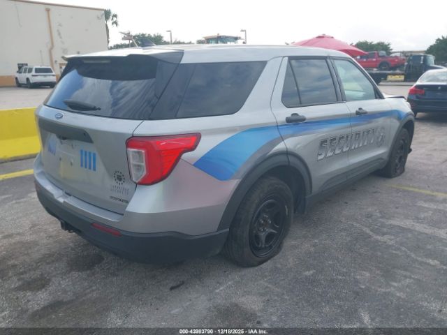 2021 FORD POLICE INTERCEPTOR UTILITY 1FM5K8AB5MGB21422 Photo 3
