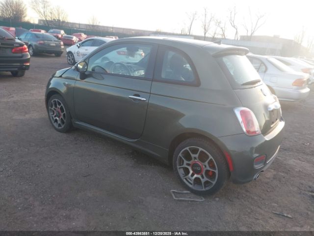 2013 FIAT 500 3C3CFFBR4DT741842 Photo 2