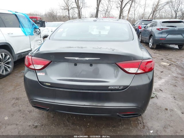Продажа на аукционе авто 2015 Chrysler 200 S, vin: 1C3CCCBB3FN596810, номер лота: 43983869