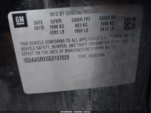 2016 CADILLAC ATS 1G6AA5RX6G0197820 Photo 8