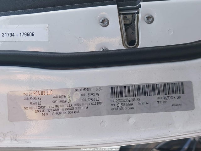 2016 DODGE CHARGER 2C3CDXKT5GH348159 Photo 8