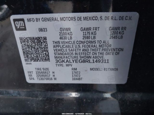 2024 GMC TERRAIN 3GKALYEG8RL149311 Photo 8