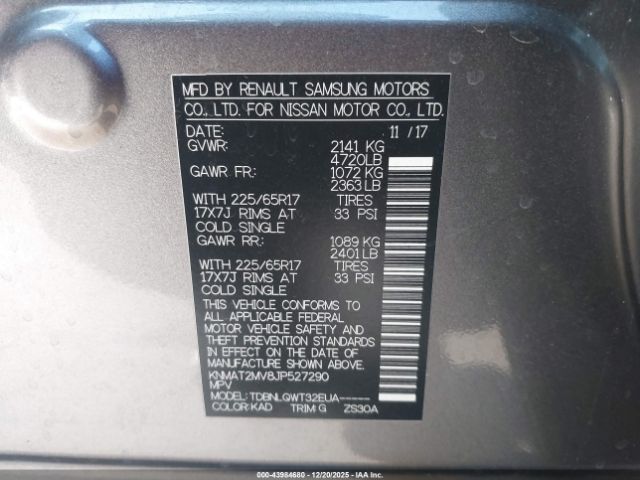 2018 NISSAN ROGUE KNMAT2MV8JP527290 Photo 8