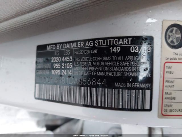 2013 MERCEDES-BENZ C 250 WDDGF4HB1DA856844 Photo 8