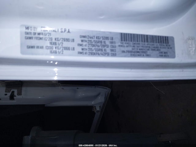 Продаж на аукціоні авто 2021 Ram Promaster City Tradesman, vin: ZFBHRFAB8M6T90007, номер лоту: 43984895