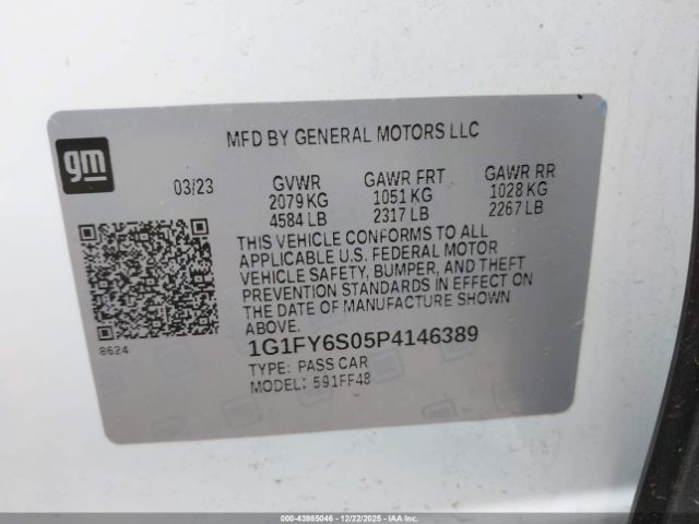 2023 CHEVROLET BOLT EUV 1G1FY6S05P4146389 Photo 8