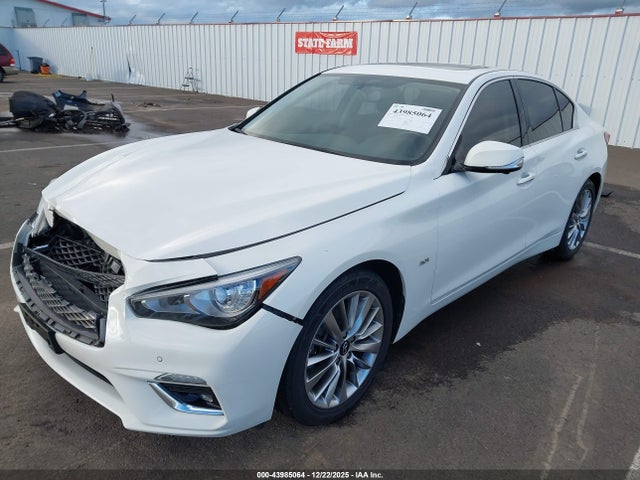 Auction sale of the 2020 Infiniti Q50 Luxe Awd, vin: JN1EV7ARXLM254425, lot number: 43985064