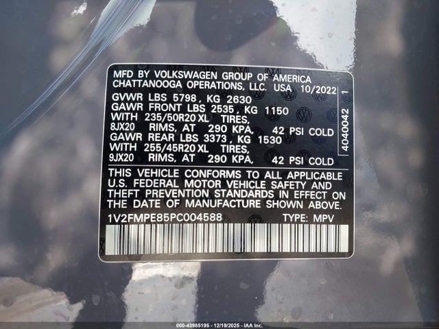 Volkswagen Id.4 Pro S/pro S Plus 2023 1V2FMPE85PC004588 Image 9