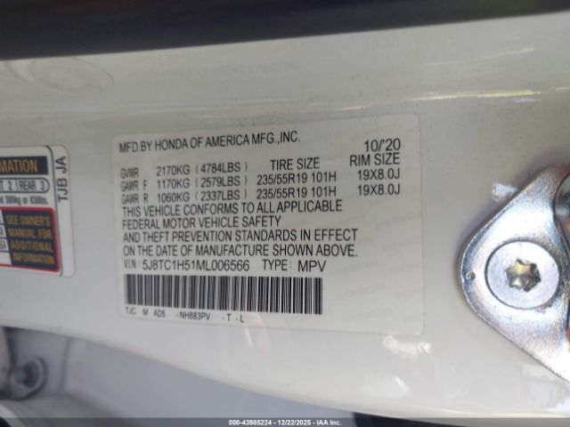 2021 ACURA RDX 5J8TC1H51ML006566 Photo 8